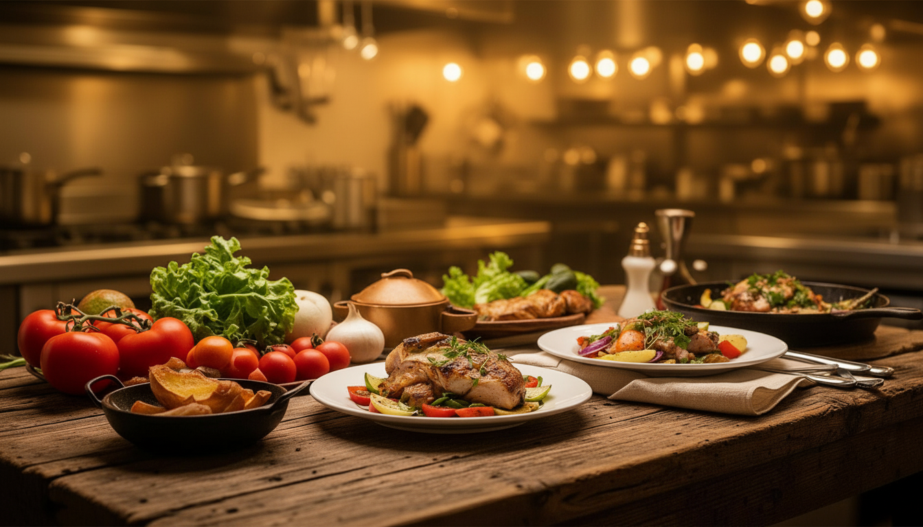 Fresh home-style meal prep dishes from Crown Catering Texas